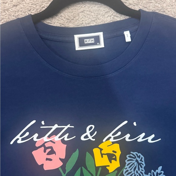 Kith Deep Blue Casual Tee - Picture 3 of 3